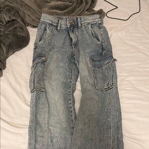 Aeropostale Blue Relaxed Fit Jeans